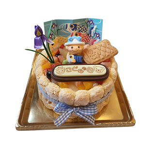 初節句 ヨーグルトクリームデコレーション
