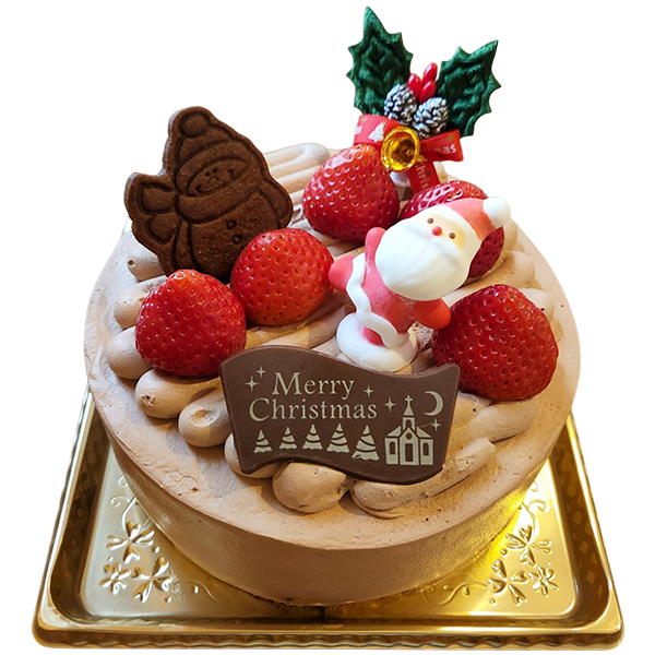 クリスマス生チョコデコレーション