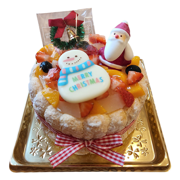 クリスマスヨーグルトデコレーション
