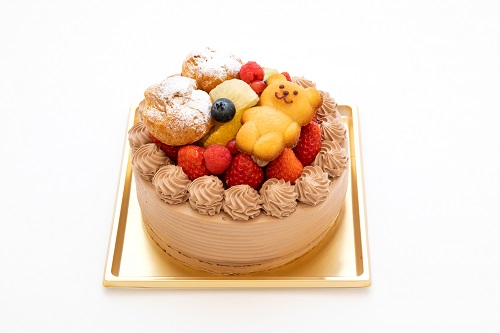 フルーツ生チョコデコレーション